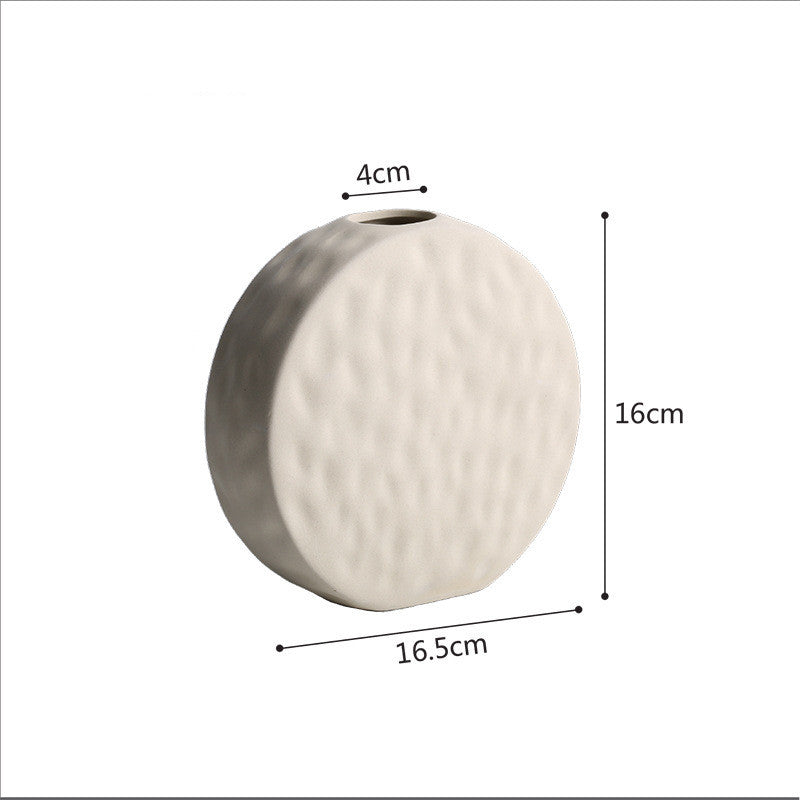 Scandinavian Style Simple Ceramic Vases Ornaments