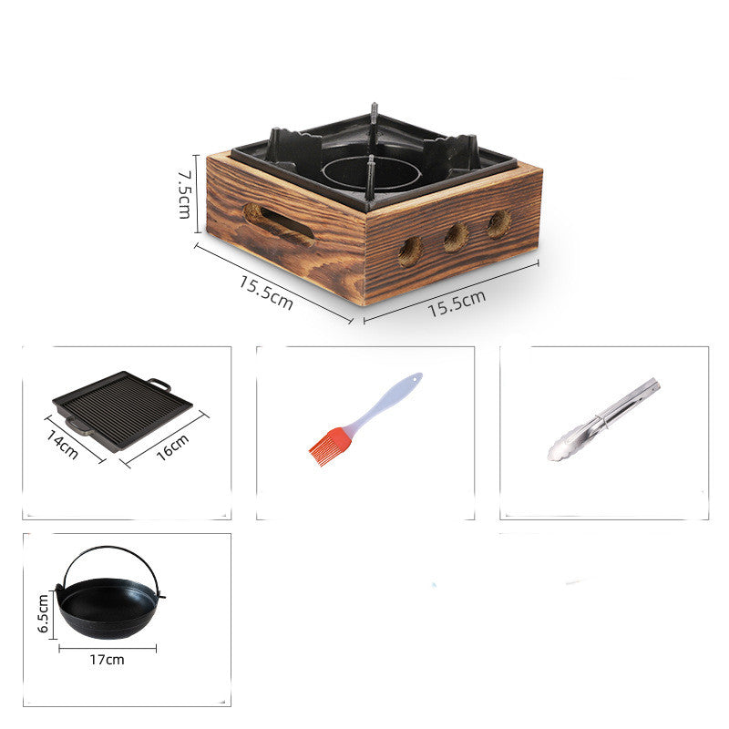 Japanese-style Household Small Smokeless Barbecue Grill
