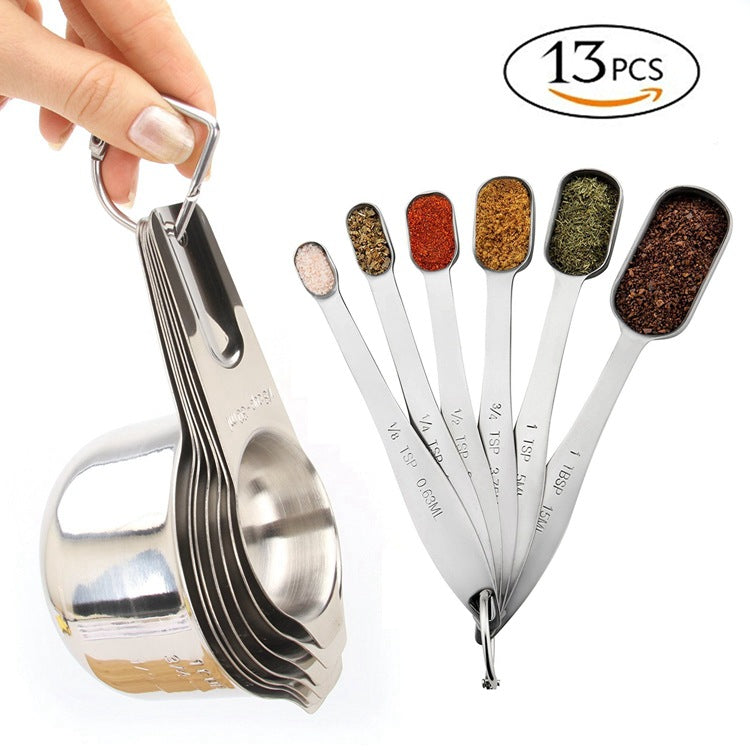 Stainless Steel Measuring Cup Spoon