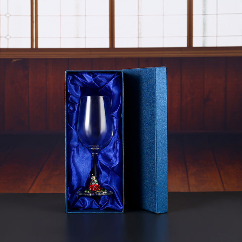 Household Enamel Colored Crystal Glass