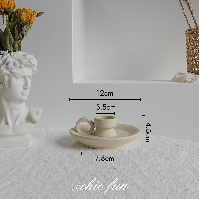 Simple Ceramic Vase Dry Flower Living Room Decor Vase
