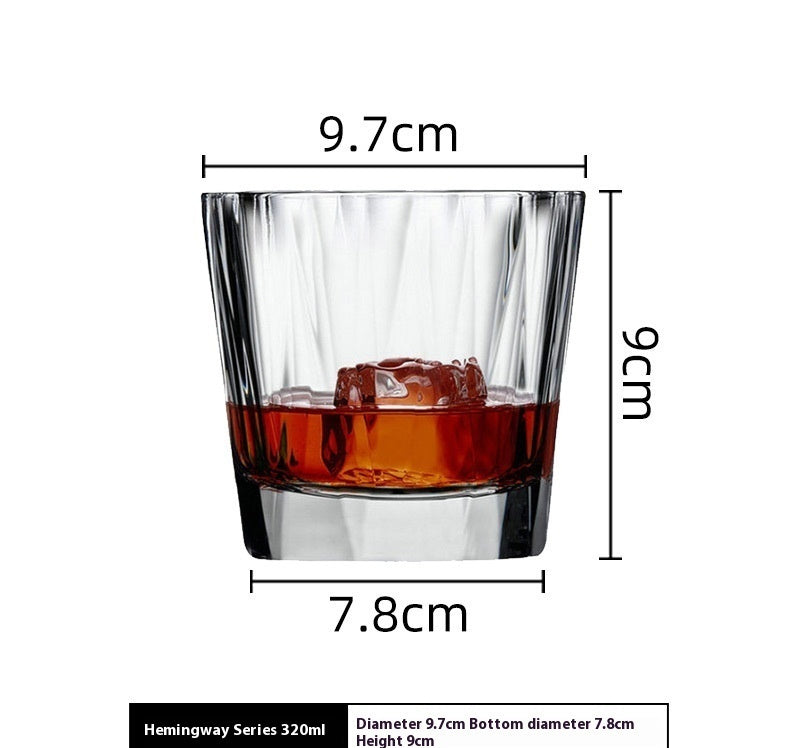 Turkey Lead-free Crystal Glass Whisky Tumbler