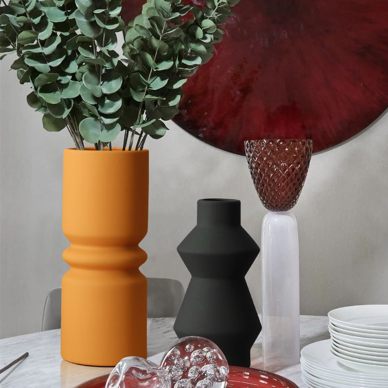 Nordic Morandi Art Vase Home Office Decor Flower Vase