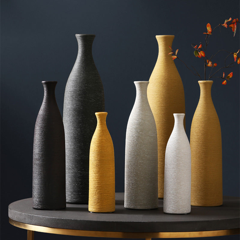 Creative Ceramic Vase Dried Flower Ornaments