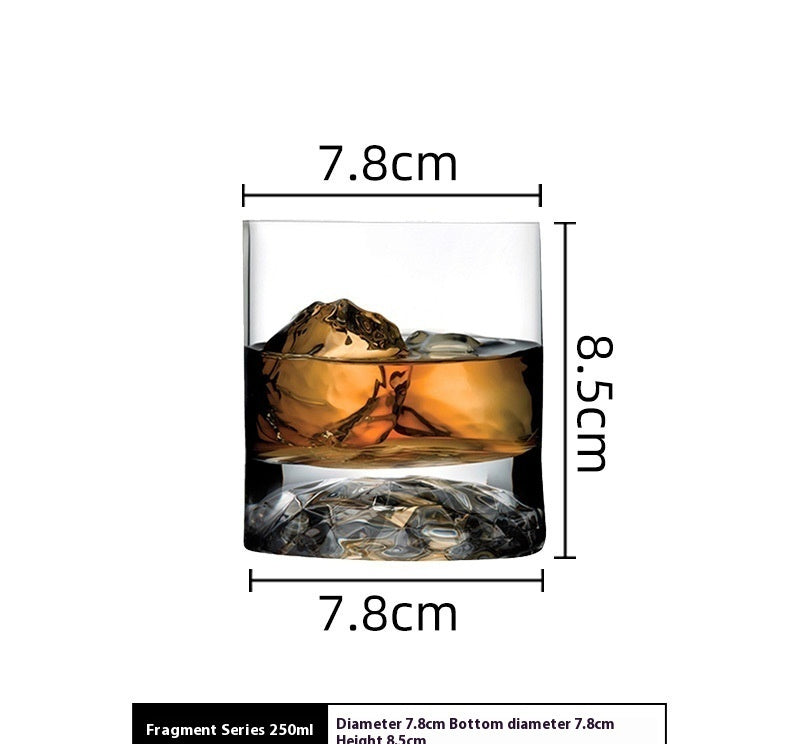 Turkey Lead-free Crystal Glass Whisky Tumbler