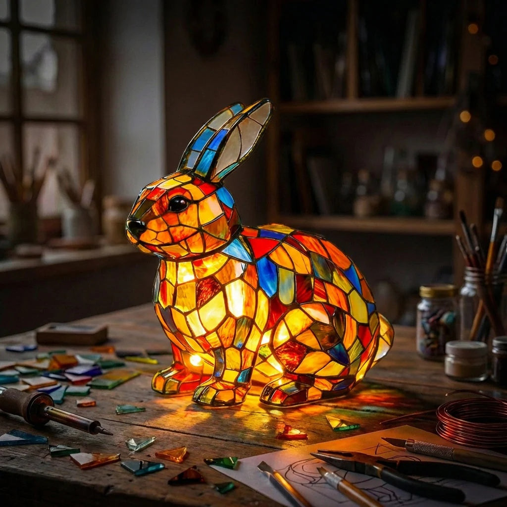 Indoor Resin Decorative Statue Lamp