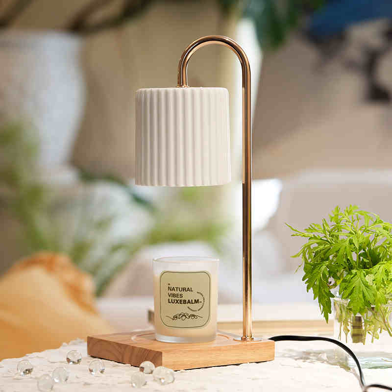 Timer Wax Melting Decorative Table Night Lamp Light