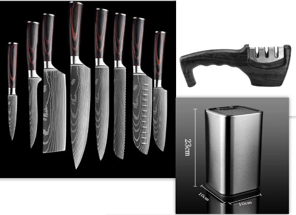 Chef Kitchen Knives Cleaver Slicing Knives