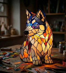 Indoor Resin Decorative Statue Lamp