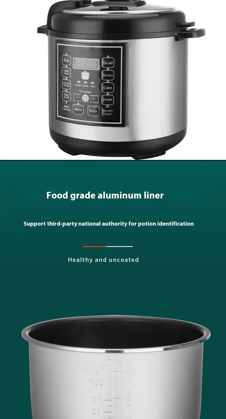 5L Multi-function Intelligent Reservation Timing Rice Cooker