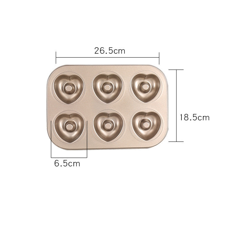 Hollow Cake Mould Bread Baking Nonstick Baking Pan