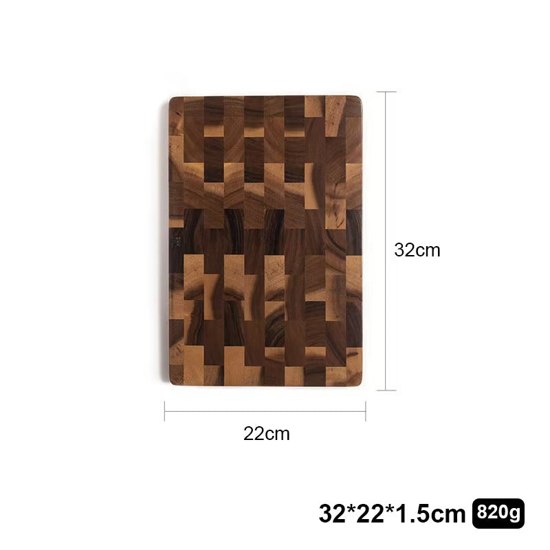 Acacia Mangium Chessboard Grid Cutting Board