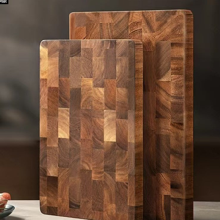 Acacia Mangium Chessboard Grid Cutting Board
