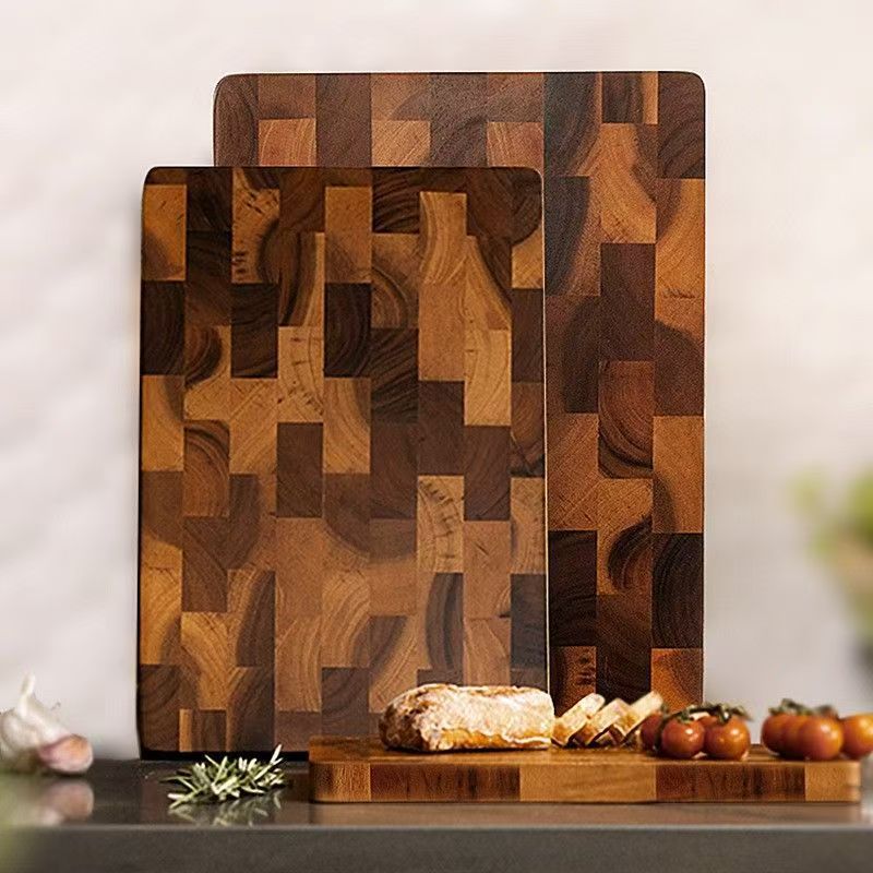 Acacia Mangium Chessboard Grid Cutting Board