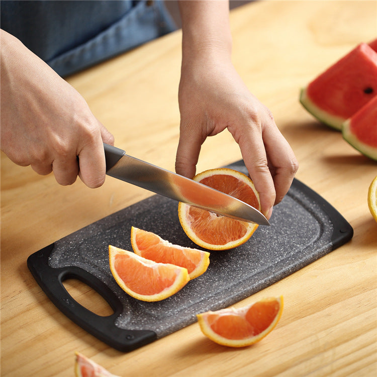 Hangable Plastic Vegetable Cutting Board Set