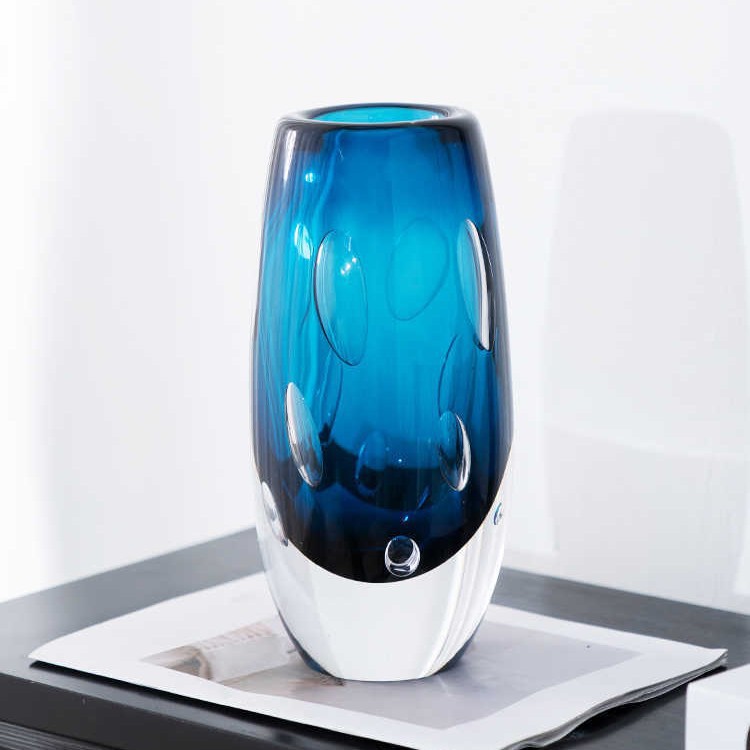Showroom Glass Flower Vases Living Room Display Decor