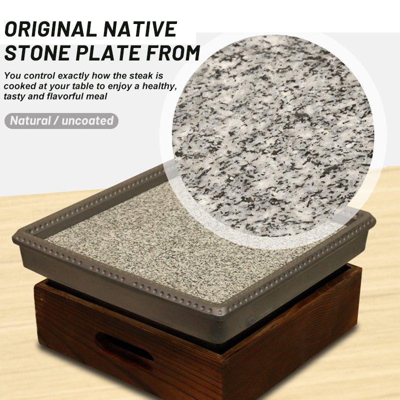 Anti-cracking Home Natural Stone Baking Pan