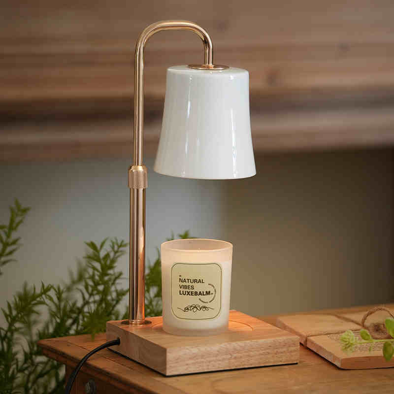 Timer Wax Melting Decorative Table Night Lamp Light